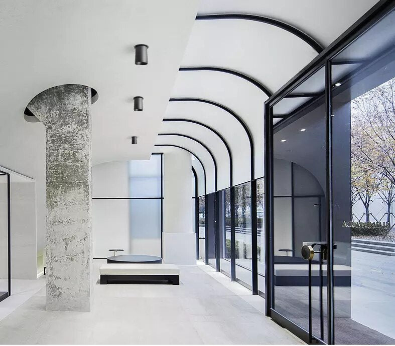 Dimmable Folding LED Ceiling Light 7W 12W 15W LED Projector Living Room TV, Background Wall Corridor COB for Ceiling Downlight