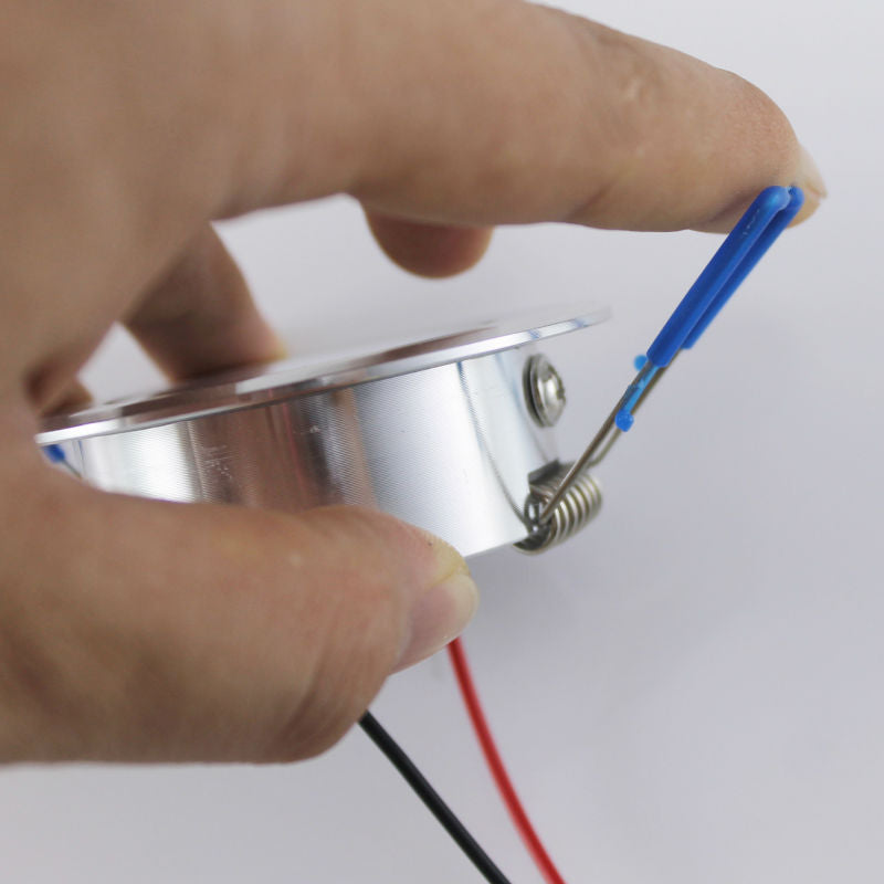 LED Recessed Downlight Cabinet Lamp 3W epistar led silver shell 85-265v downlight, White Red Blue Green Yellow