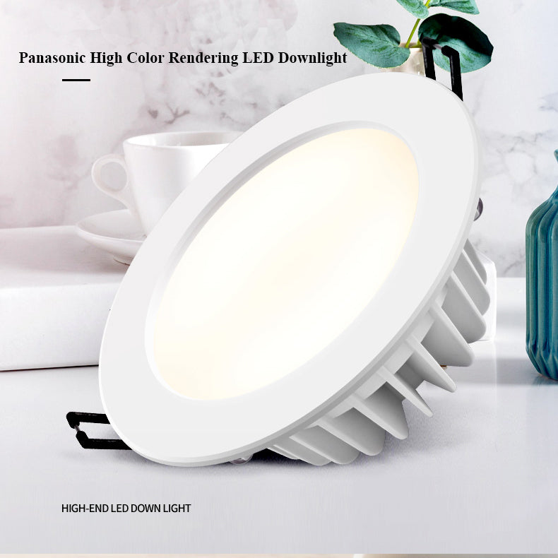 LED Downlight 3W 5W 7W 2021 round high quality Recessed Round LED Spot Lighting Bedroom Kitchen Indoor LED Down Light Lamp