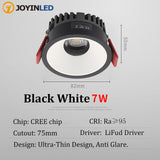 Dimmable LED Downlight 7W Anti-Glare led Ceiling Lamp AC 220V 110V LED Spot Lighting Bedroom Kitchen led Recessed Downlight