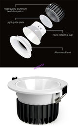 MIBOXER FUT070 FUT071 FUT072 6W 12W 18W RGB+CCT LED Downlight AC100~240V 50/60Hz Smart Phone APP / Remote / voice control