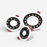 Dimmable LED COB Spotlight Ceiling Lamp AC90-260V 220V 10W 15W Aluminum Recessed Led Downlights Round Leds Spot Indoor Lighting