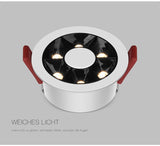 Dimmable LED COB Spotlight Ceiling Lamp AC90-260V 220V 10W 15W Aluminum Recessed Led Downlights Round Leds Spot Indoor Lighting