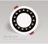 Dimmable LED COB Spotlight Ceiling Lamp AC90-260V 220V 10W 15W Aluminum Recessed Led Downlights Round Leds Spot Indoor Lighting