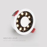 Dimmable LED COB Spotlight Ceiling Lamp AC90-260V 220V 10W 15W Aluminum Recessed Led Downlights Round Leds Spot Indoor Lighting