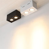 High quality Surface Mounted Adjustment LED COB Dimmable Downlights 10W 15W 20W 30W LED Ceiling Lamp Spot Lights AC85V-265V