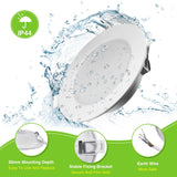 LED Downlight Ceiling 5W 6W 7W 8W 12W 15W 12PCS Warm White/Cold White 3000K Led Light AC 220V 230V 240V