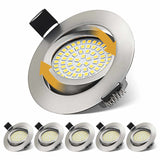 LED Downlight Ceiling 5W 6W 7W 8W 12W 15W 12PCS Warm White/Cold White 3000K Led Light AC 220V 230V 240V