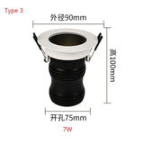 LED Recessed Downlight COB Led Ceiling Spotlight Bedroom Kitchen Living Dining Room 7W 12W Modern Spot Light With Transformer