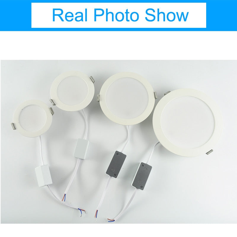 Green Eye led downlight 3w 5w 7w 12w 18w spot led downlight AC 220V 240V led lamp 2835SMD Ultra thin round panel light bedroom