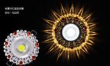 Crystal COB 3W Led Downlights Recessed Ceiling Spot Light Lamps Embedded LED Downlights Home Decoration Light
