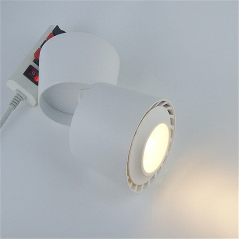 Led downlight Surface mounted 3W/5W/7W/12W/15W Adjustable 90 degrees Spot light 360 Rotatable led lamp LED Ceiling Lamp