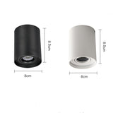 LED Downlight GU10 Bulb Replaceable Ceiling Spot Light AC85-265V Surface Mounted Ceiling Lamp Indoor Lighting Fixture