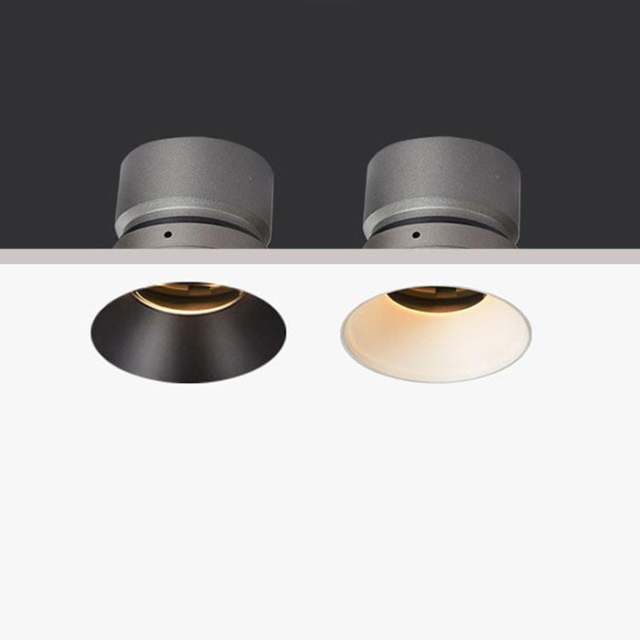 New LED Downlight Ceiling 5W 7W 12W led Ceiling lamp Black White Adjustable led Recessed Downlights for home picture gallary