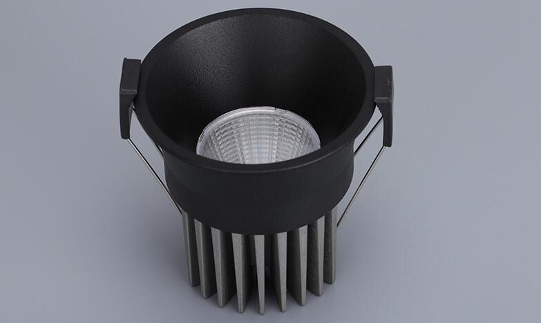 Dimmable Cob Led Anti-Glare Recessed Downlights Light 7W 9W 12W 15W Led Ceiling Spot Ac220v Lights Living Lights For Room Hotel