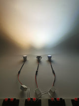 LED Mini COB Spotlight Star Ceiling Downlight 3W Cut Hole 30mm Black White Silver Body AC 110V 220V Dust-proof Anti-fog