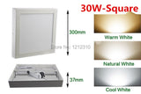 Square Led Panel Light 9W/15W/25W/30W Surface Mounted Led ceiling Downlight AC85-265V + LED Driver
