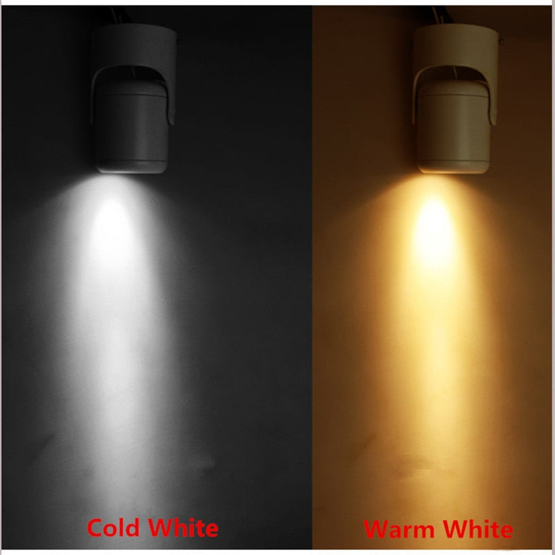 COB LED Spot Light 10W 20W Surface LED Ceiling Downlight Indoor Spot light AC85-265V 360 degree rotation Down Light Lamp