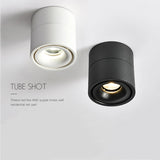 Surface Mounted Mini Embedded COB LED Downlights 5W 7W 12W 360 degree rotation LED Ceiling Lamp Spot Light Downlight