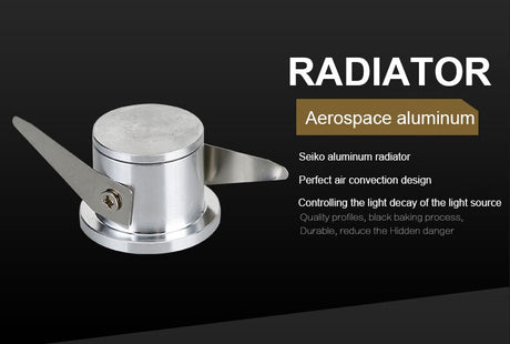 10pcs/lot Jewelry Show Case Cabinet Spot Lamp WHITE 1W Mini LED Downlights