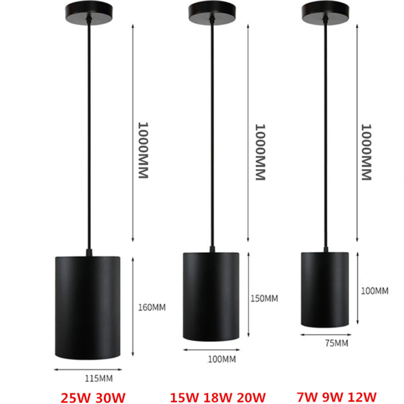 Dimmable LED Downlight Surface Mounted Ceiling Lamp with Wire Hanging 7W 9W 12W 15W 18W 20W 25W 30W Ceiling Spot Light Home decoration