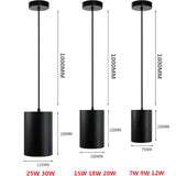 Dimmable LED Downlight Surface Mounted Ceiling Lamp with Wire Hanging 7W 9W 12W 15W 18W 20W 25W 30W Ceiling Spot Light Home decoration