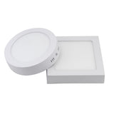 Led Panel Light Surface Mounted Led ceiling Downlight AC/DC 12V/24V + LED Driver 9W/15W/25W Round/Square