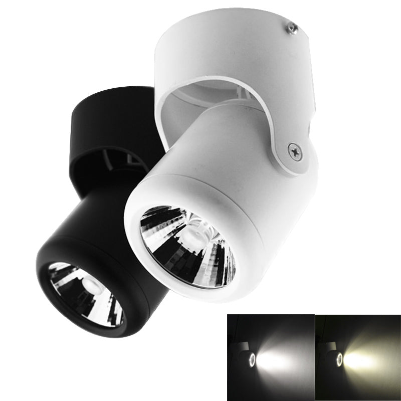 LED Downlights Surface Mounted Downlight LED Lighting Spot light Ceiling Lamp COB 10W 20W Angle-adjustable 10pcs/lot