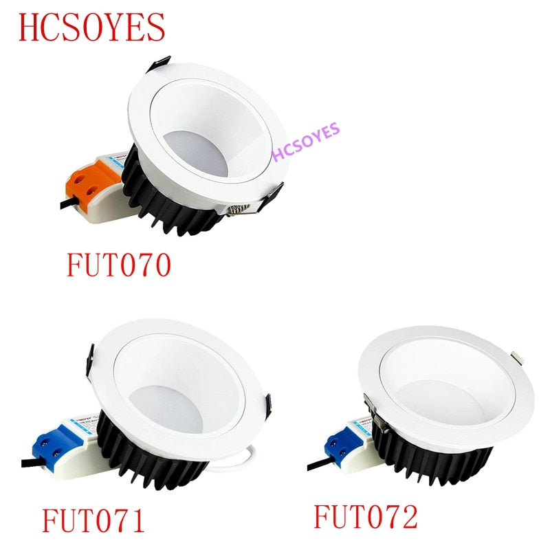 MIBOXER FUT070 FUT071 FUT072 AC100~240V 50/60Hz 6W 12W 18W RGB+CCT LED Downlight Smart Phone APP / Remote / voice control