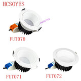 MIBOXER FUT070 FUT071 FUT072 AC100~240V 50/60Hz 6W 12W 18W RGB+CCT LED Downlight Smart Phone APP / Remote / voice control