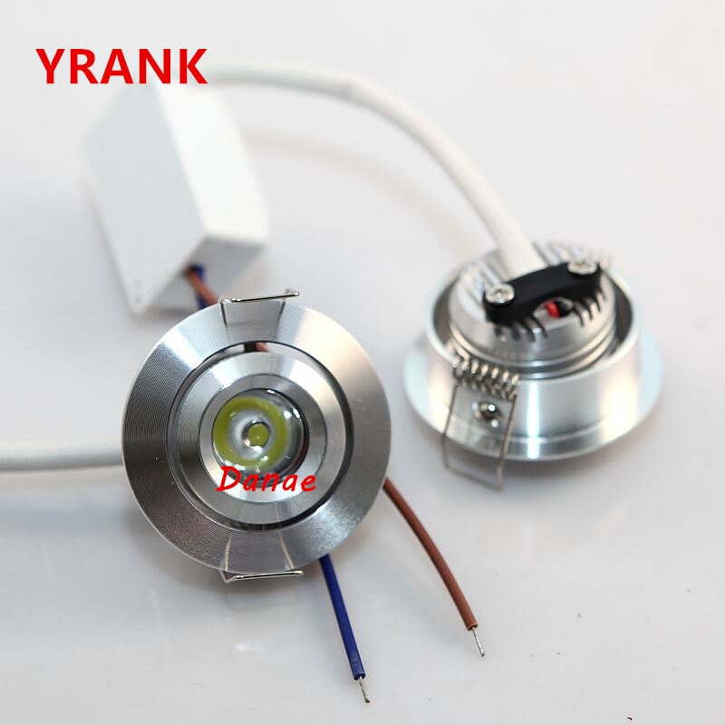 LED Down Light 6pcs Mini AC220V 110V 3W Epistar Dimmable Home Downlights Indoor Spotlight Warm Cool White YRANK