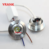 LED Down Light 6pcs Mini AC220V 110V 3W Epistar Dimmable Home Downlights Indoor Spotlight Warm Cool White YRANK