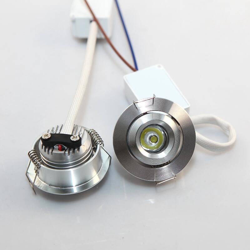 LED Down Light 6pcs Mini AC220V 110V 3W Epistar Dimmable Home Downlights Indoor Spotlight Warm Cool White YRANK