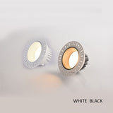 LED Recessed Spot Light Borderless Downlight Living Room Spotlight 7.5CM 9.5CM Hole Downlight Minimalist Bedroom Light