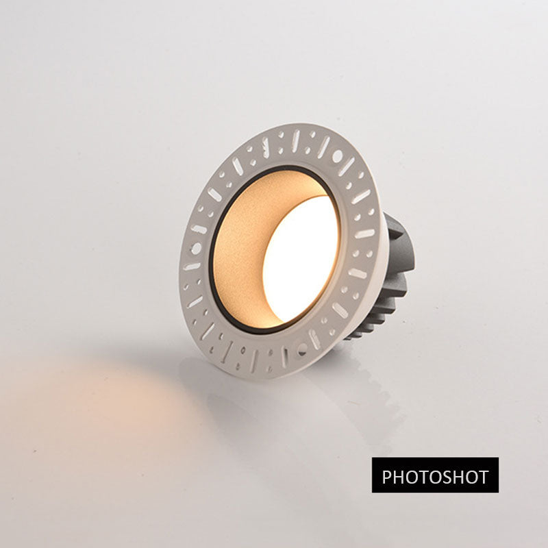 LED Recessed Spot Light Borderless Downlight Living Room Spotlight 7.5CM 9.5CM Hole Downlight Minimalist Bedroom Light