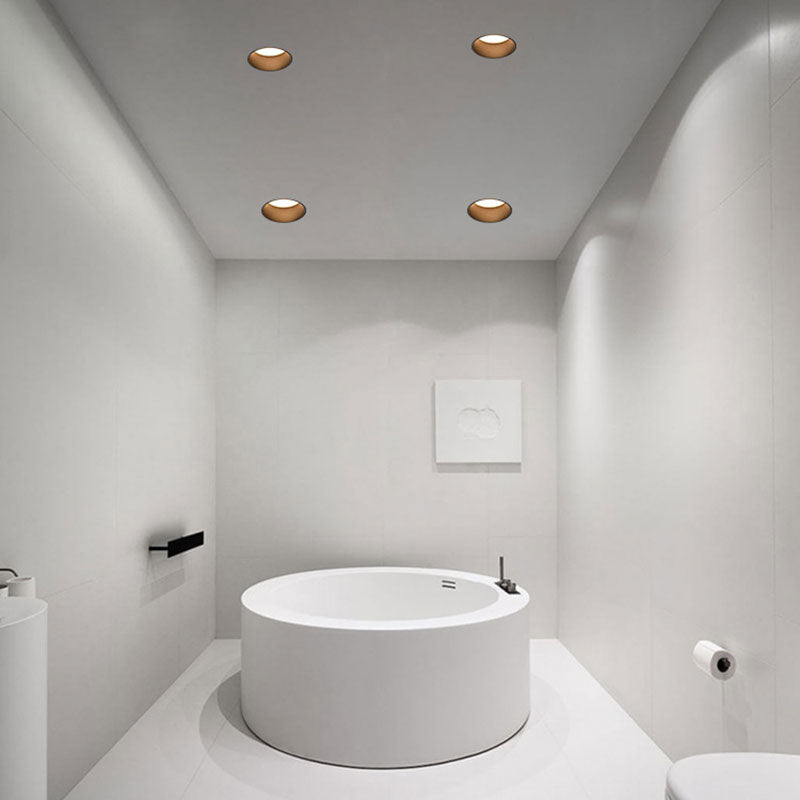 LED Recessed Spot Light Borderless Downlight Living Room Spotlight 7.5CM 9.5CM Hole Downlight Minimalist Bedroom Light