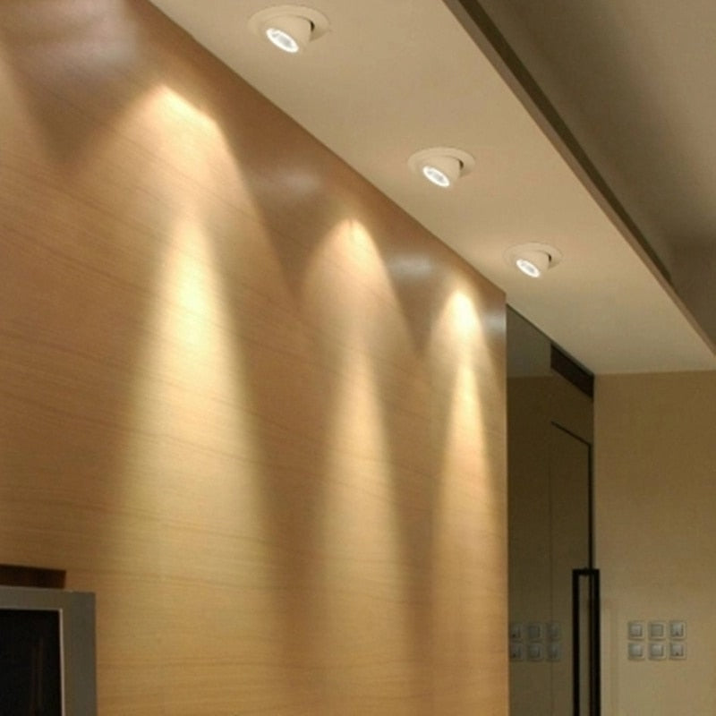 Dimmable LED downlight 10W 25W 30W 360 degree led spot light warm white natural white cold white Trunk downlight AC85-260V