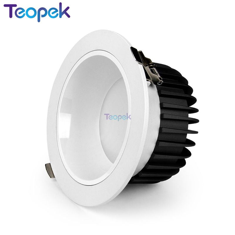 MiBoxer Anti-glare RGB+CCT LED Downlight 6W 12W 18W Dimmable Ceiling 110V 220V FUT070 FUT071 FUT072 60 Degree Angle