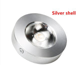 LED Panel lamps Mini Downlights 5W Cabinet Showcase Down Lights COB Surface Mounted Spot Ceiling 85-265V