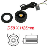 Triac Dimming Cabinet Kitchen Downlight IP65 3W 5W AC100V-240V Driverless LED Spot Lighting CE Spotlight Ceiling