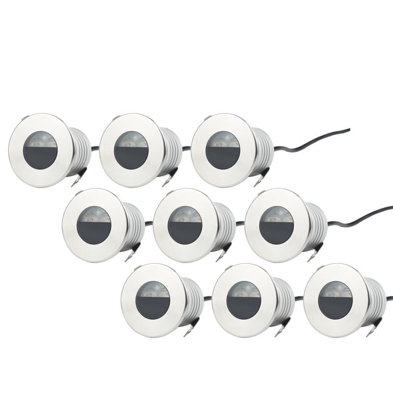 Dimmable IP67 3W 12V-24V DC  Mini LED Downlight Lamp Garden Underground Pool Park Spot Lighting Marine Boat Ceiling Lamps