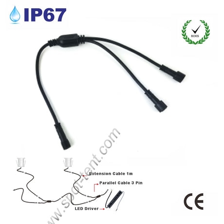 Dimmable IP67 3W 12V-24V DC  Mini LED Downlight Lamp Garden Underground Pool Park Spot Lighting Marine Boat Ceiling Lamps