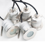 Dimmable IP67 3W 12V-24V DC  Mini LED Downlight Lamp Garden Underground Pool Park Spot Lighting Marine Boat Ceiling Lamps