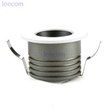 Led Mini Cabinet Downlight 3w Diameter 40mm 2022 4pcs/lot Ac230v black Frame Recessed Ceiling No Flicker
