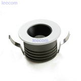 Led Mini Cabinet Downlight 3w Diameter 40mm 2022 4pcs/lot Ac230v black Frame Recessed Ceiling No Flicker