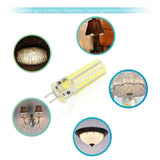 Konesky 7W Night Light 72-LED Bulb Light 12V G6.35 Bulb SMD2835 Energy-Saving for Downlight Bedroom