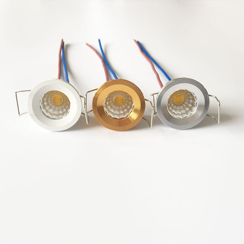 Dimmable Mini 3W COB LED Downlights 220V 230V Indoor LED Spot Light Ceiling Lamp Under Cabinet Light Jewelry Showcase Lighting