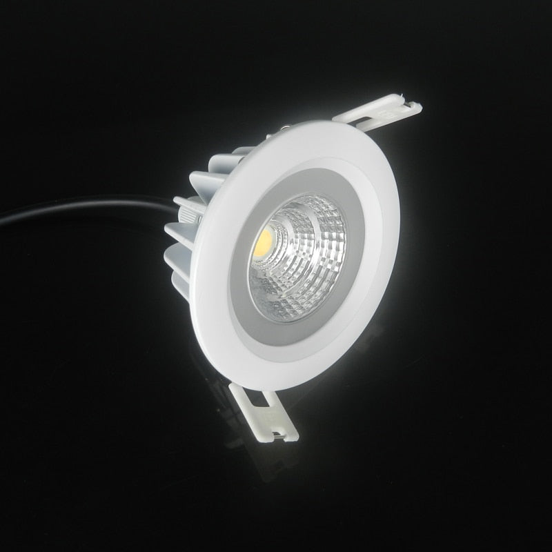 LED Down light COB Dimmable 5W 7W 9W 12W LED Recessed ceiling downlights Lamp de luz de techo For Home Lighting Decorate