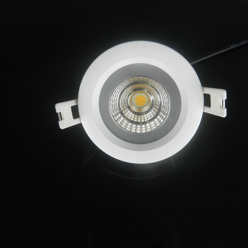 LED Down light COB Dimmable 5W 7W 9W 12W LED Recessed ceiling downlights Lamp de luz de techo For Home Lighting Decorate