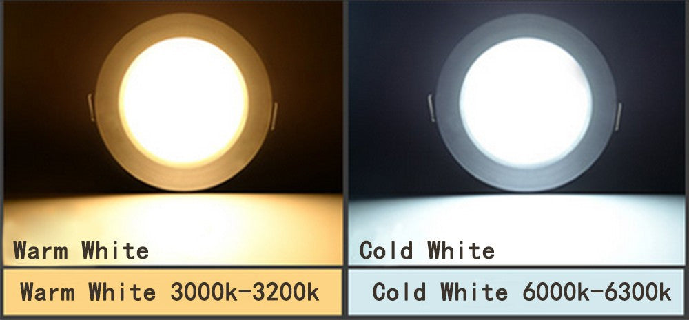 LED Down light COB Dimmable 5W 7W 9W 12W LED Recessed ceiling downlights Lamp de luz de techo For Home Lighting Decorate